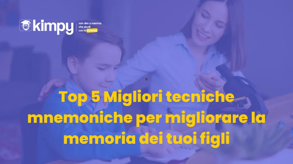 copertina_Top 5 Migliori tecniche mnemoniche per migliorare la memoria dei tuoi figli